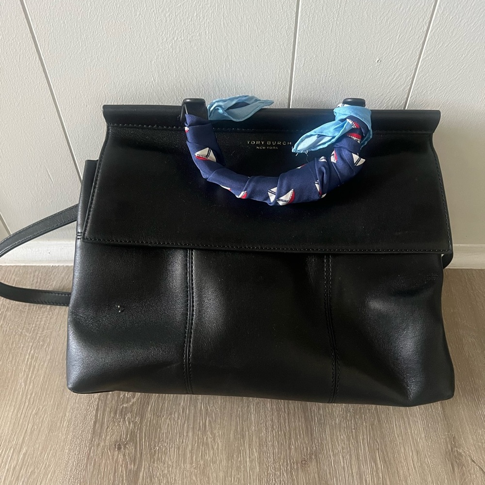 Tory Burch Black Satchel Bag